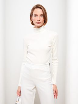 LC WAIKIKI - Straight Collar Long Sleeve Womens T-Shirt