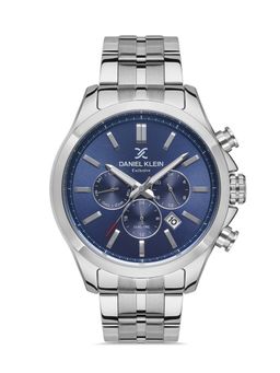 Daniel Klein Exclusive - Analog Dark Blue Dial Men's Watch-DK.1.13292-3