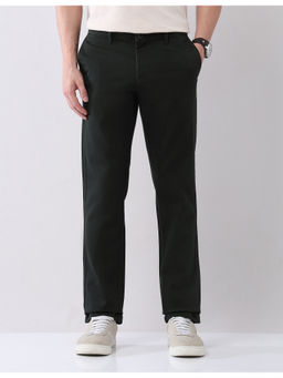 AD By Arvind - Green Modern Slim Fit Chinos