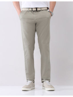 AD By Arvind - Green Slim Fit Chinos