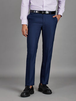 Reid & Taylor - Navy Blue Menswear Formal Trouser