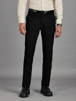 Reid & Taylor - Black Menswear Formal Trouser