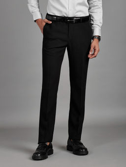 Reid & Taylor - Black Menswear Formal Trouser
