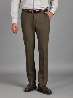 Reid & Taylor - Khaki Menswear Formal Trouser
