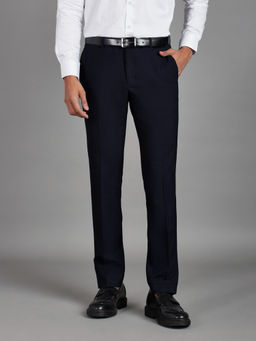 Reid & Taylor - Navy Blue Menswear Formal Trouser