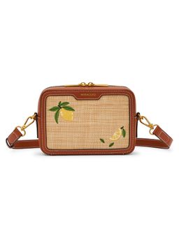 MIRAGGIO - Beige Ray Camera Crossbody Sling Bag With Detachable Strap (M)