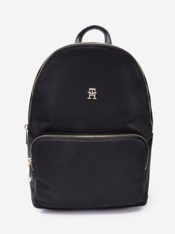 Tommy Hilfiger - Solid Black Nylon Backpack