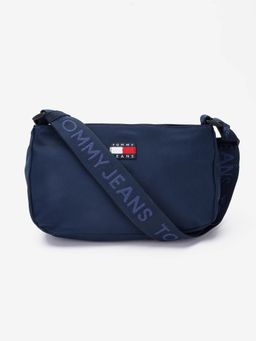 Tommy Hilfiger - Logo Blue Polyester Sling Bag