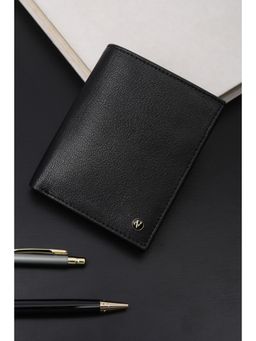 Van Heusen - Men Black Genuine Leather Wallet