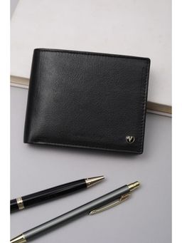 Van Heusen - Men Black Genuine Leather Wallet
