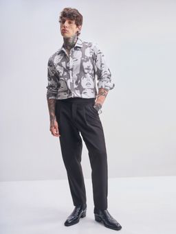 HIGHLANDER - Men Multi-Colour Viscose Rayon Slim Fit Shirt
