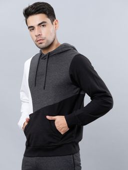 HIGHLANDER - Men Multi-Colour Blended Regular Fit Hoodie
