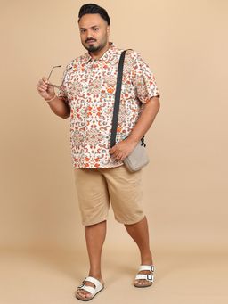 HIGHLANDER - Men Multi-Colour Cotton Slim Fit Shirt