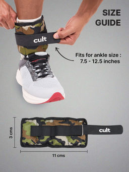 CULT - Ankle Weight 1kg Camouflage