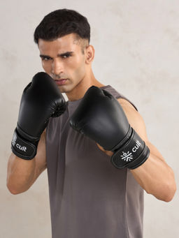 CULT - Boxing Gloves 444 PU Leather 14Oz Black