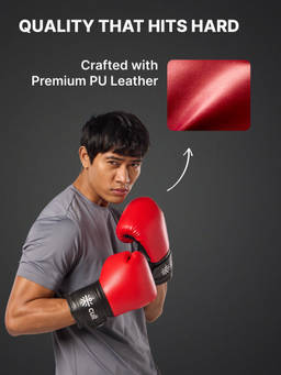 CULT - Neo PU Boxing Red Gloves