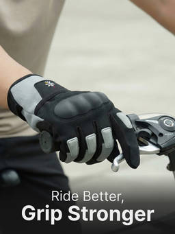 CULT - Bike Gloves Grey/Black Rider