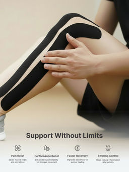 CULT - Kinesiology Tape Black