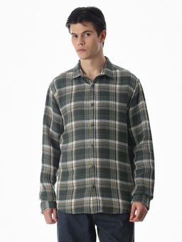Jack & Jones - Men'S Oversized Green Shirt