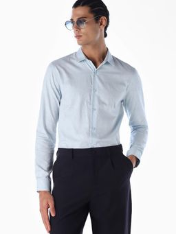 Jack & Jones - Men'S Slim Fit Blue Shirt