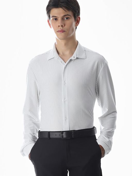 Jack & Jones Men'S Slim Fit White Shirt