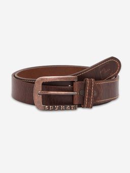 Spykar - Men Brown Genuine Leather Belt