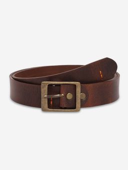 Spykar - Men Brown Genuine Leather Belt