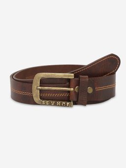 Spykar - Men Brown Genuine Leather Belt
