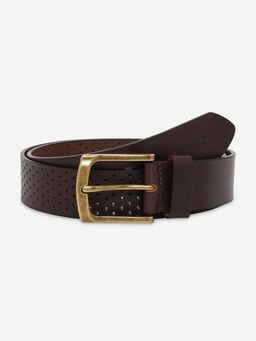 Spykar - Men Brown Genuine Leather Belt