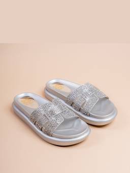 VANSON - Silver Star Dust Flats