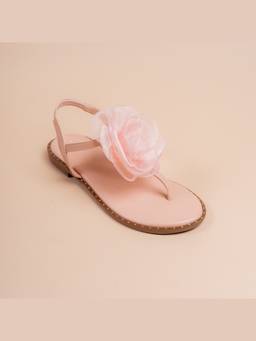 VANSON - Pink Moonflower Flats