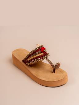 VANSON - Multi-Color Rani Energy Handcrafted Flats