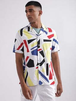 Antony Morato - Mens Printed White Shirt
