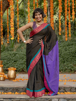 Suta - Women's Multi-Color Woven Saree