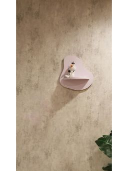 Waddle & Roo - Amoeba Shape Wall-Hung Shelf 2 Peach