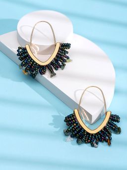Yellow Chimes - Gold Plated Hoop Earrings for Women