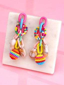 Yellow Chimes - Danglers Earrings for Girls & Women