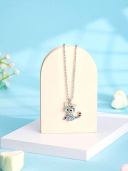 Yellow Chimes - Cat Charm Pendant Necklace