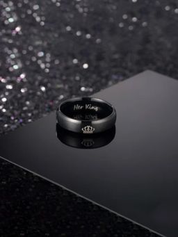 Yellow Chimes - Finger Ring Black