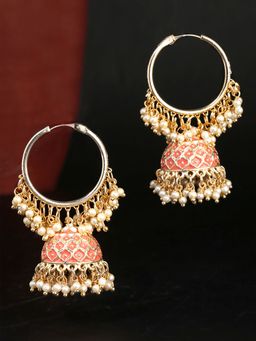 Yellow Chimes - Gold Jhumkis Earrings