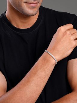 GIVA - Men 925 Silver Chroma Chain Bracelet