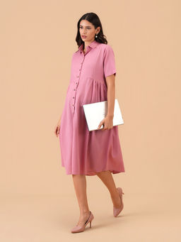 The Mom Store - Blush Hour Maternity and Nursing Dress