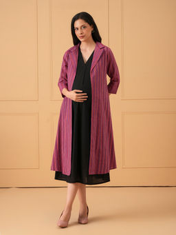 The Mom Store - Shift ease Maternity and Nursing Shacket Dress