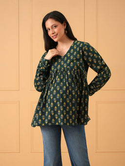 The Mom Store - Neel Patra Maternity Short Top