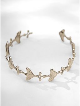 Outhouse - Shroomhead Choker In Silver Finish