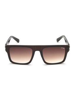 IRUS - Men UV Protected Brown Lens Square Sunglasses (53)
