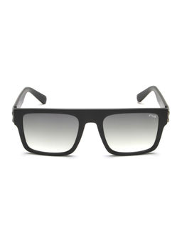 IRUS - Men UV Protected Grey Lens Square Sunglasses (53)