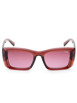 IRUS - Women UV Protected Pink Lens Rectangle Sunglasses (52)