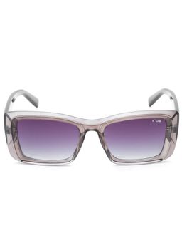 IRUS - Women UV Protected Purple Lens Rectangle Sunglasses (52)