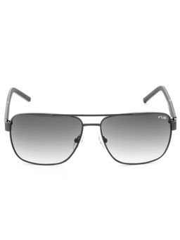 IRUS - Men UV Protected Grey Lens Square Sunglasses (60)